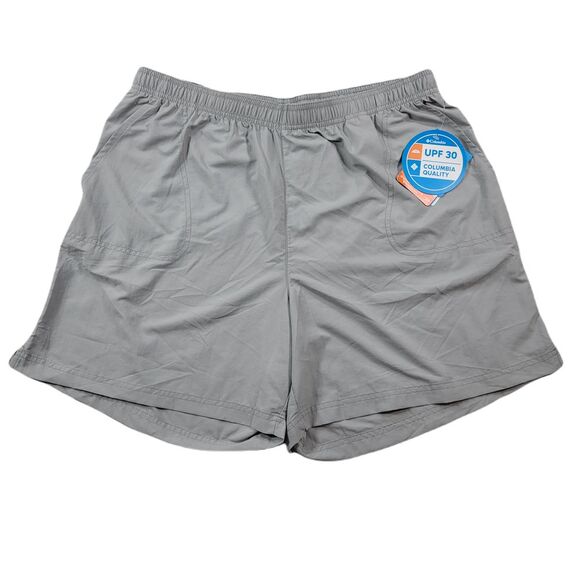 Columbia Sandy River Shorts Womens 1X Plus Size UPF‎ 30 6" Inseam $45 - Picture 1 of 8